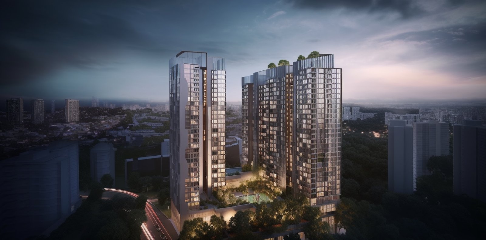 The Myst Condo City Development Aries at Bukit Panjang MRT Station